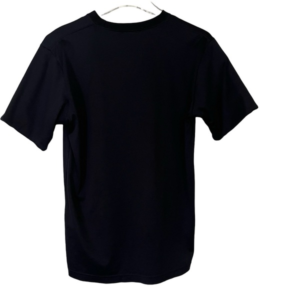 FINAL SALE Giorgio Armani Black & White Graphic Logo Cotton T-Shirt Women’s 4 - Picture 5 of 10